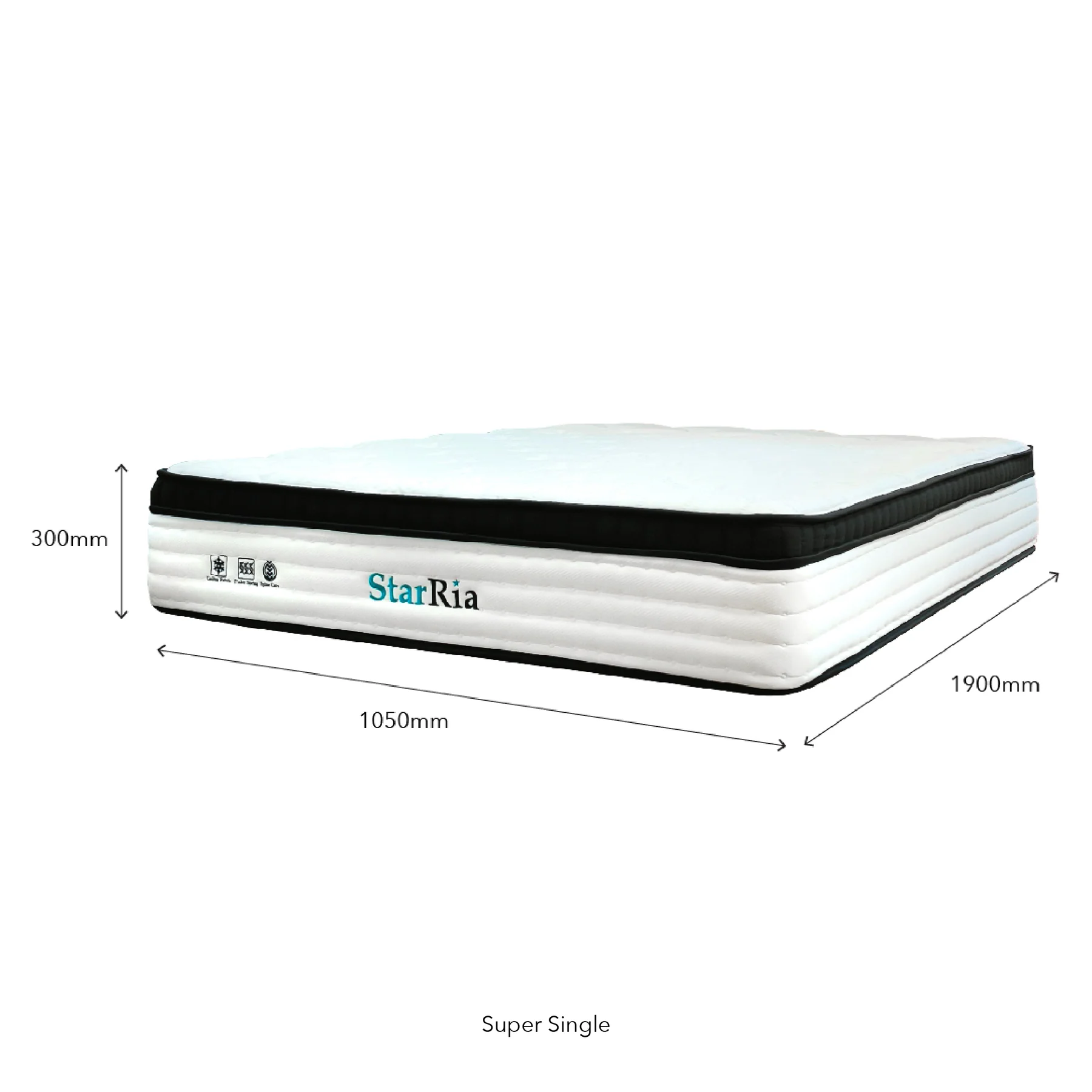 STARIA Pocket Spring Mattress - Image 2